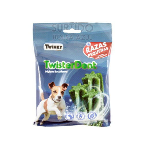 Twinky Snacks Dentales Twister para perros de razas pequeñas, , large image number null
